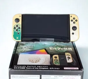 Switch OLED 64gb Zelda Chip borrar