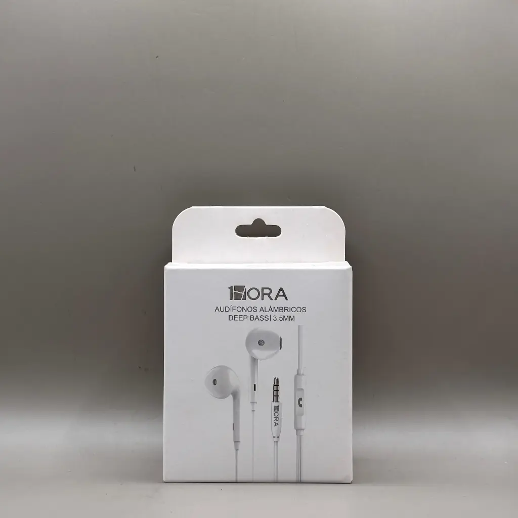 1HORA Audifonos Pastilla Deep Bass 3.5mm