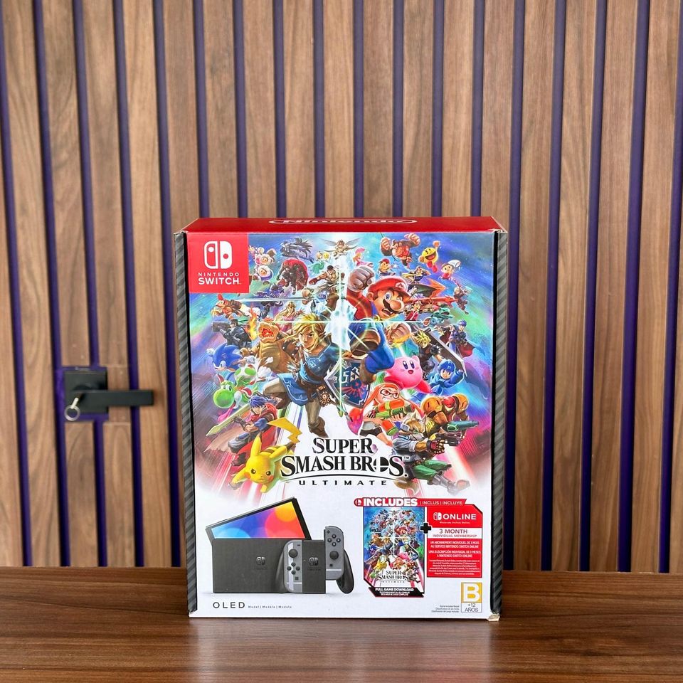 Switch OLED Smash 64gb Nuevo