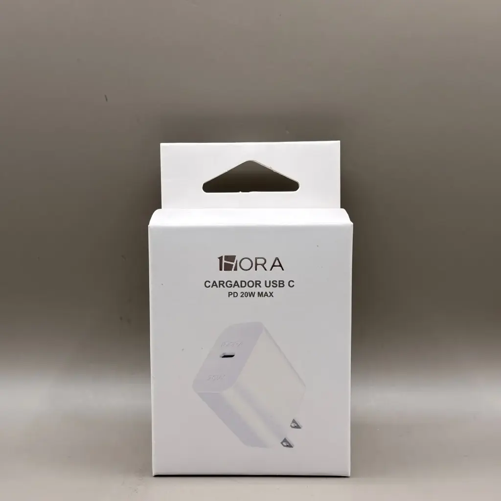 1HORA Cargador Tipo C 3A 20W