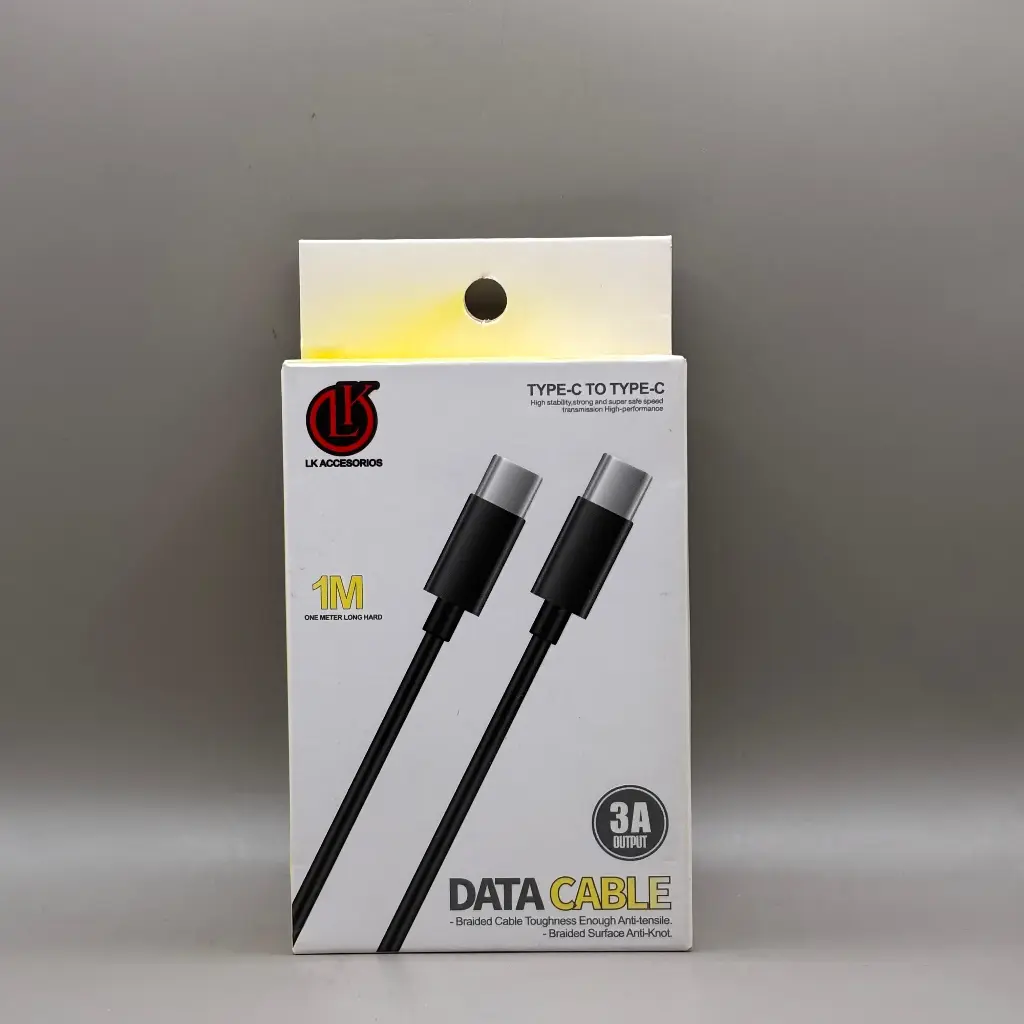 LK Cable Tipo C a Tipo C 1M 3A