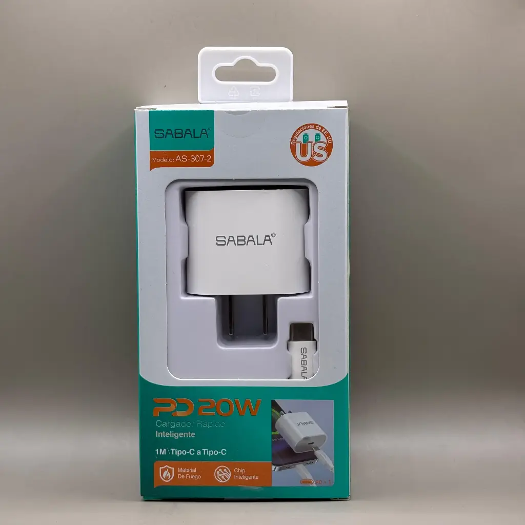 SABALA Combo Tipo C 3A 20W