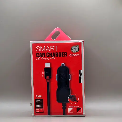 SMART Combo Auto Tipo C 3.4A